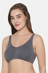 Wacoal Single Layered Non-Wired Full Coverage T-Shirt Bra - Dark Grey — thumbnail 5